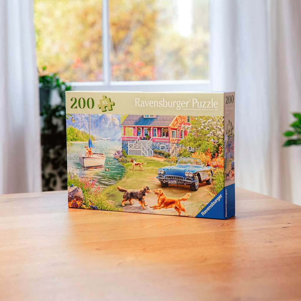 Puzzle 200 pièces - Summer lake house