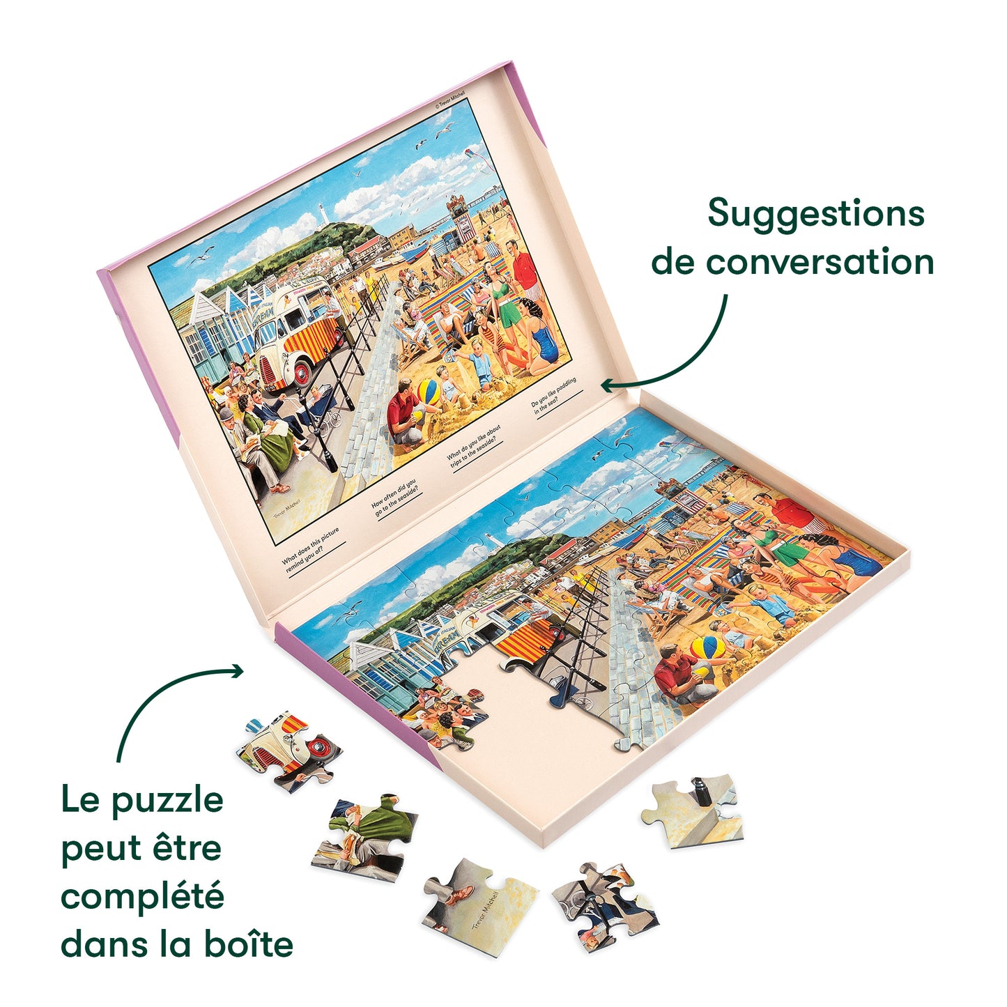 Puzzle 35 pièces - Seaside Nostalgia