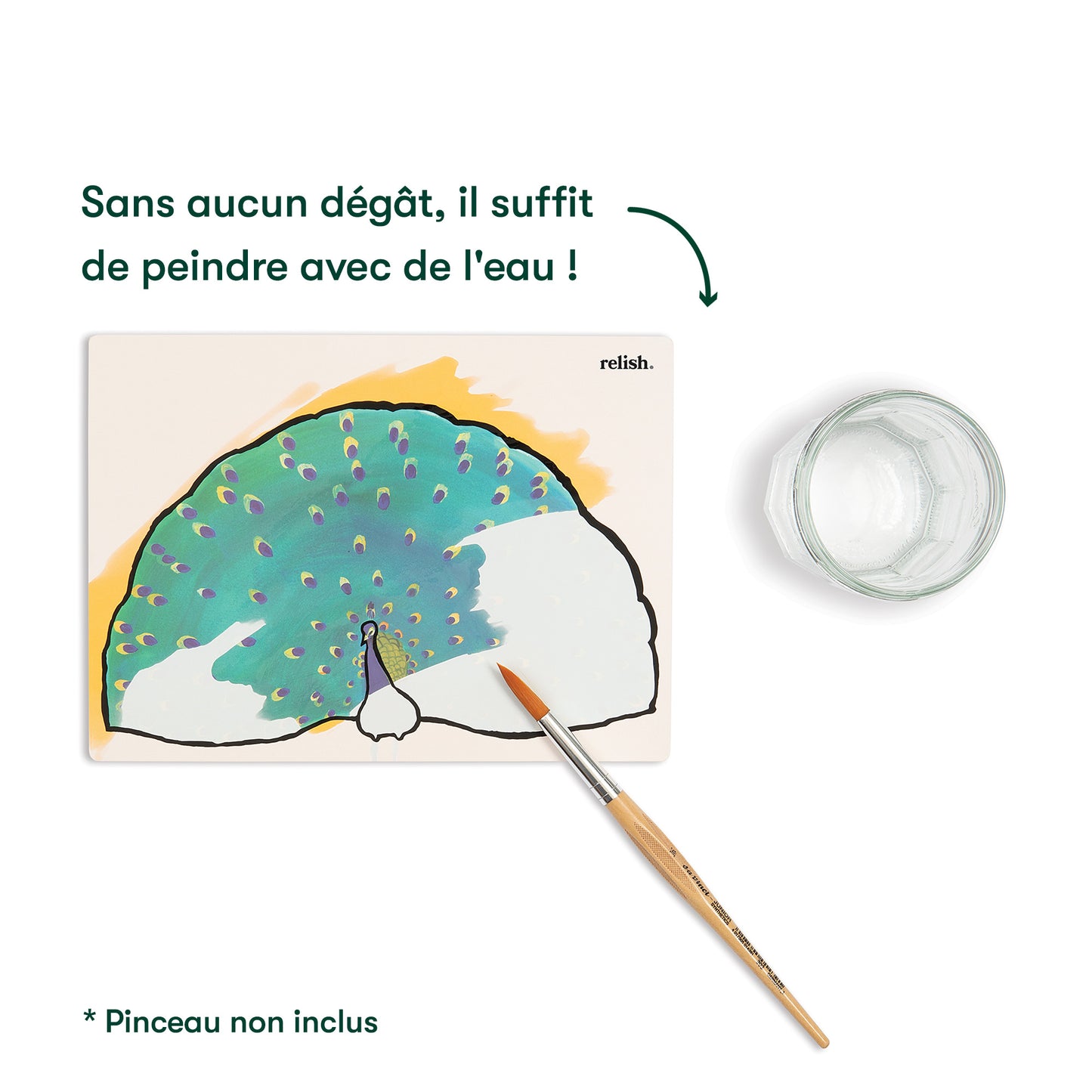 Peinture à l'eau - Magnifiques Animaux
