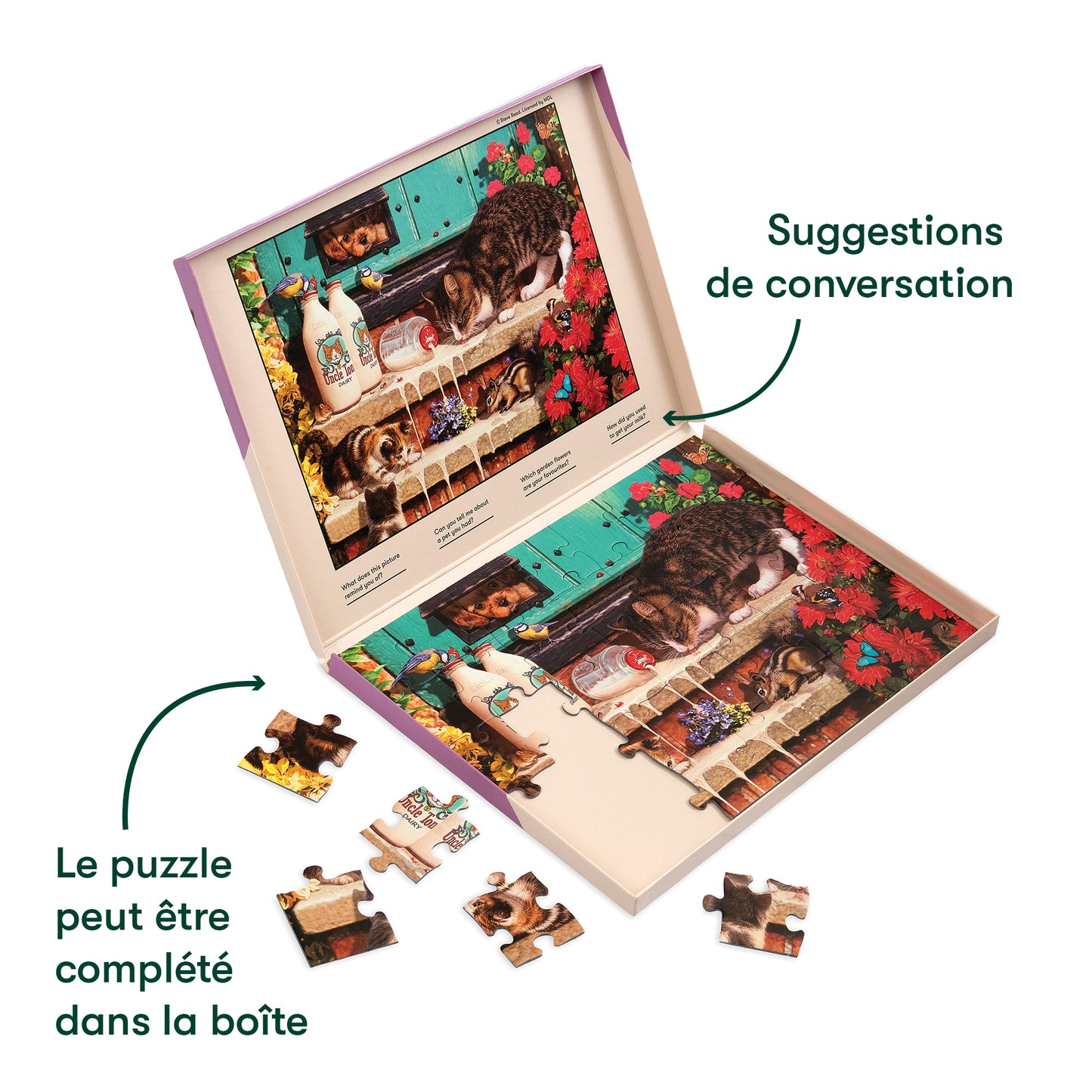 Puzzle 35 pièces - Cat's Whiskers