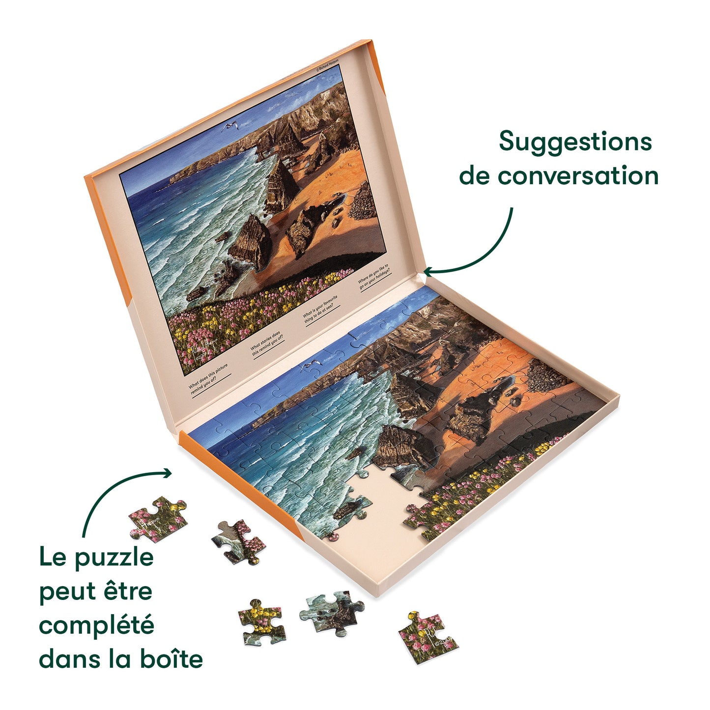Puzzle 63 pièces - Wild Coast