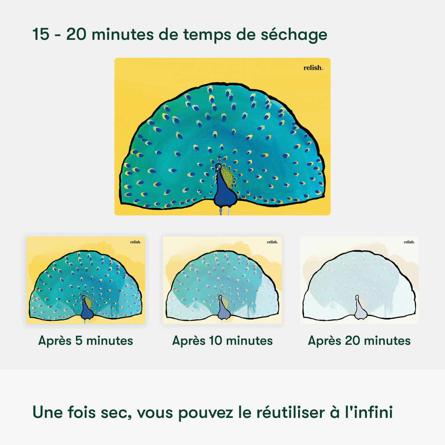 Peinture à l'eau - Magnifiques Animaux