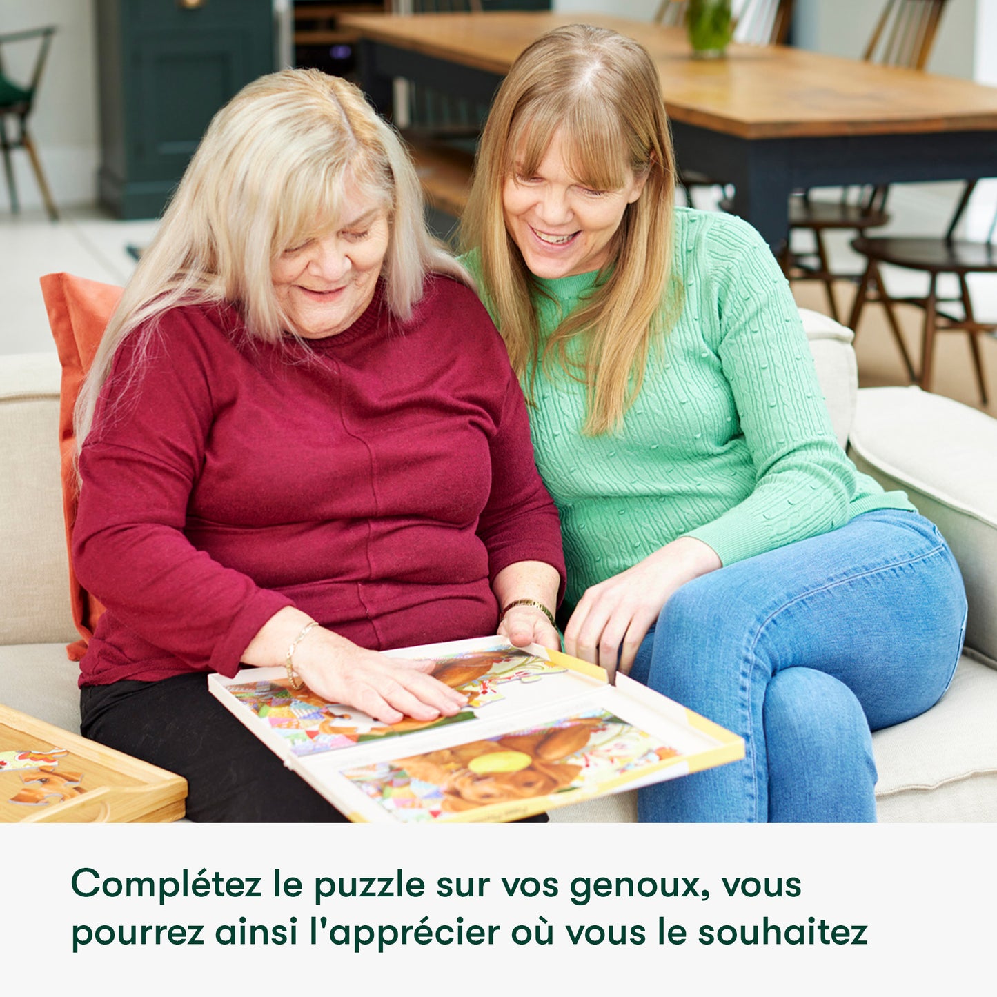 Puzzle 13 pièces - Le chien joueur
