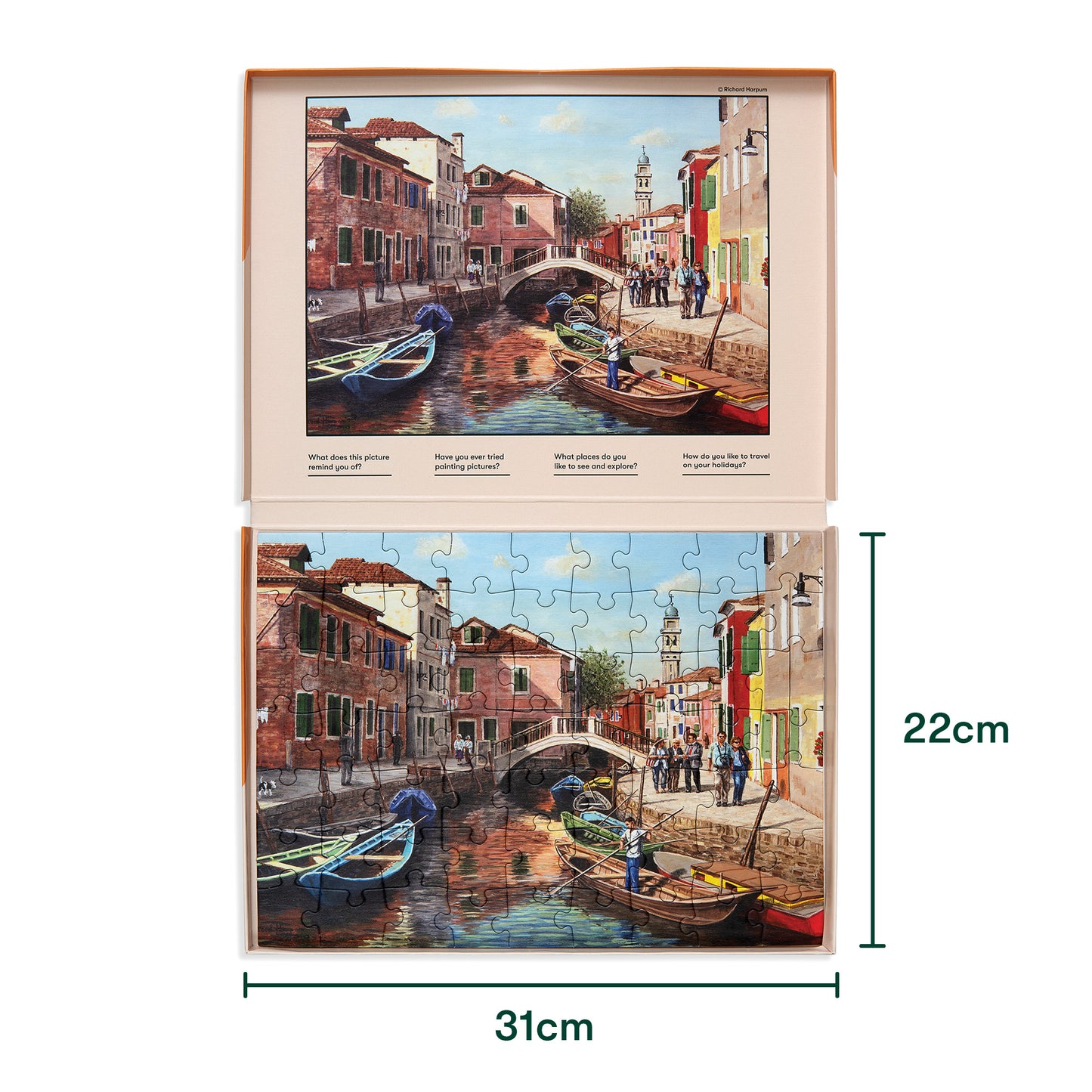 Puzzle 63 pièces - Burano Island