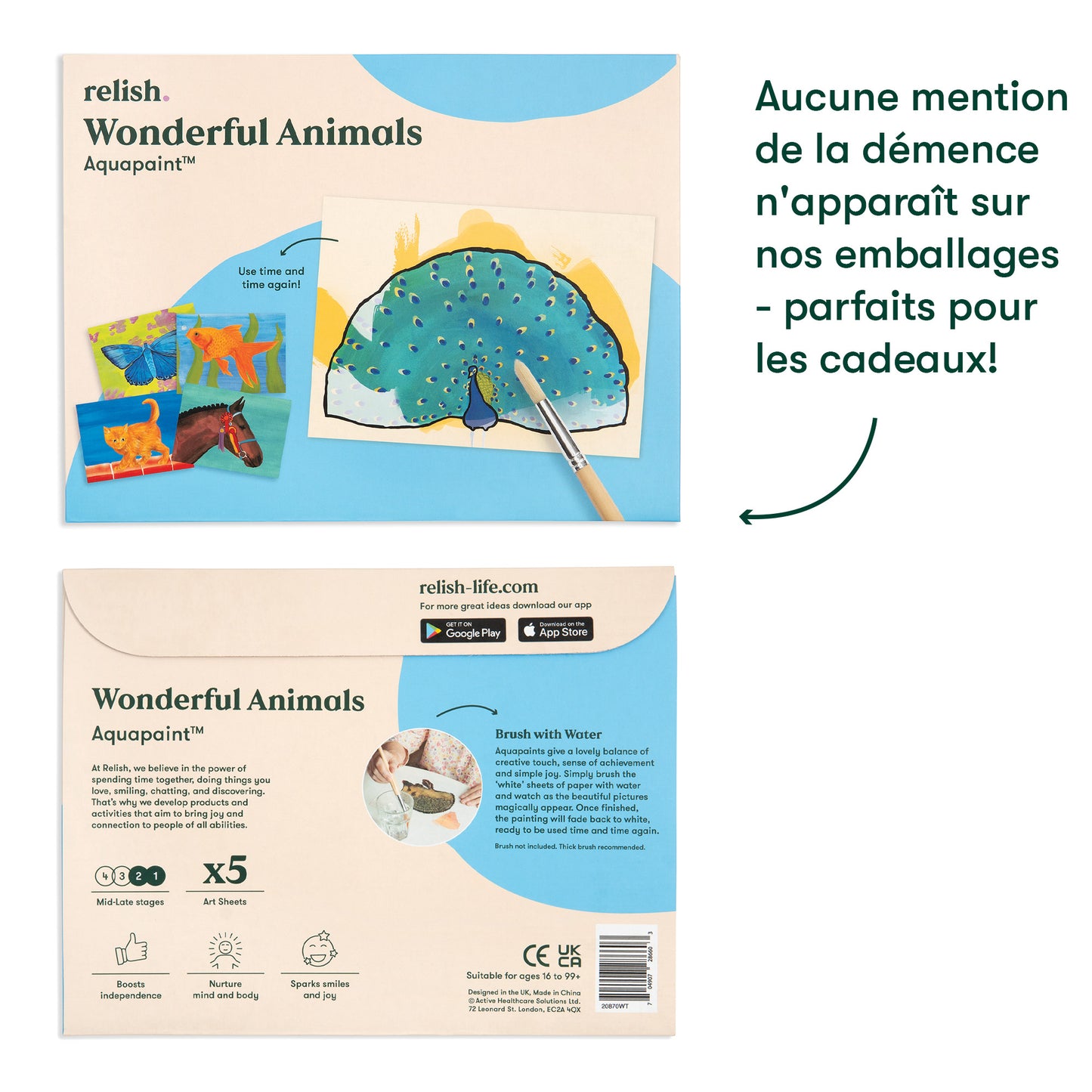 Peinture à l'eau - Magnifiques Animaux