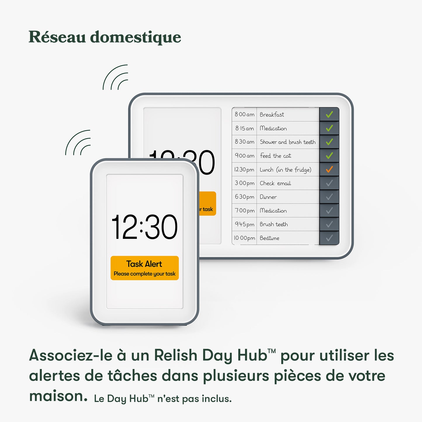 Day Connect - Horloge pour démence