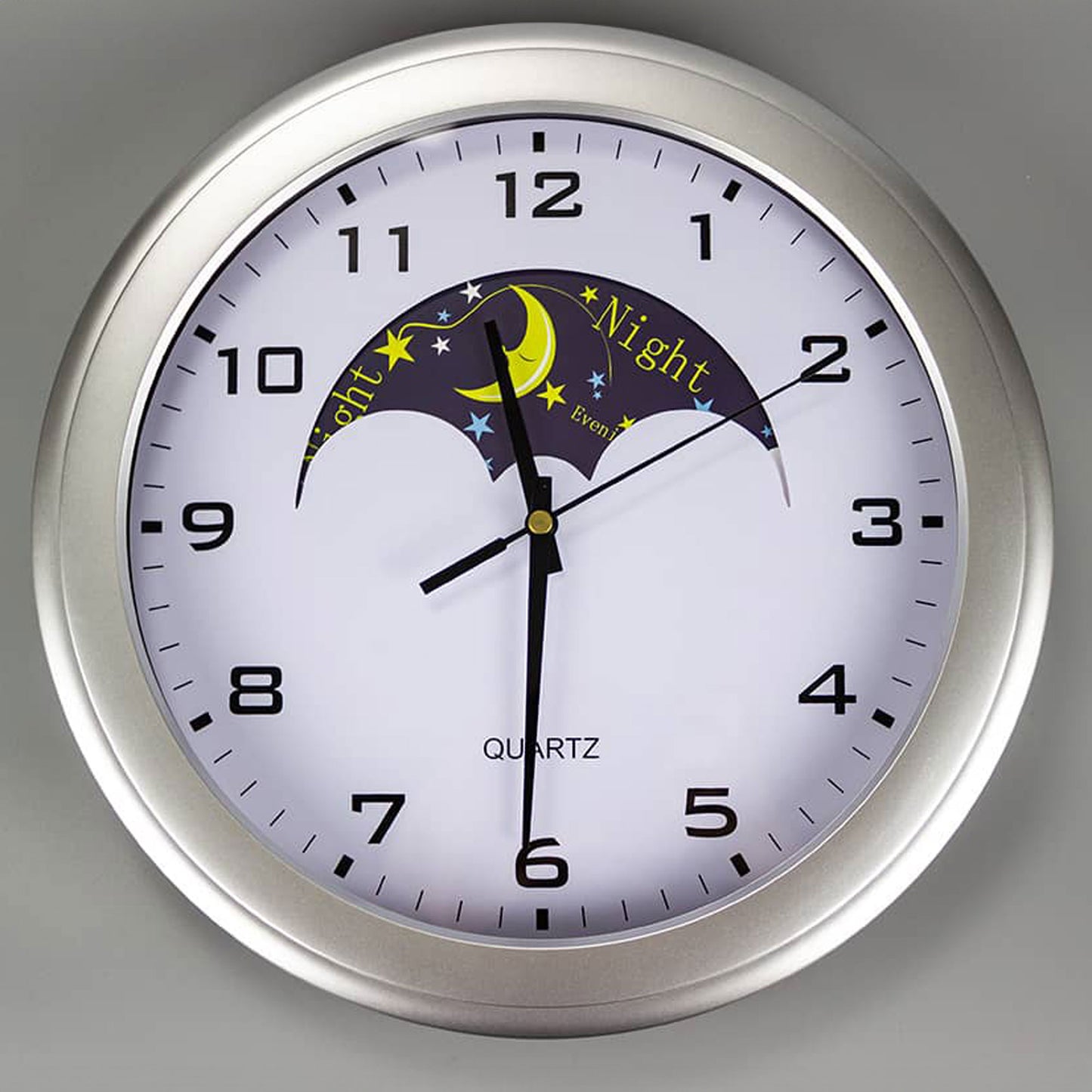 Horloge murale Soleil et Lune