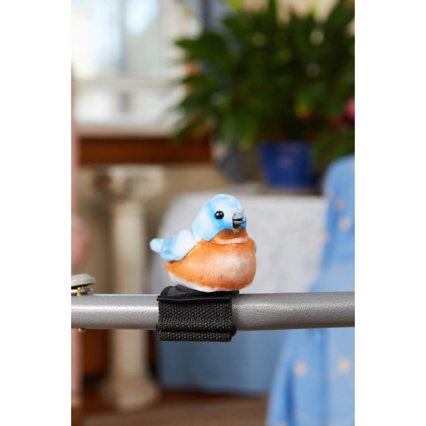 Oiseau Interactif pour personne âgée - Bleu