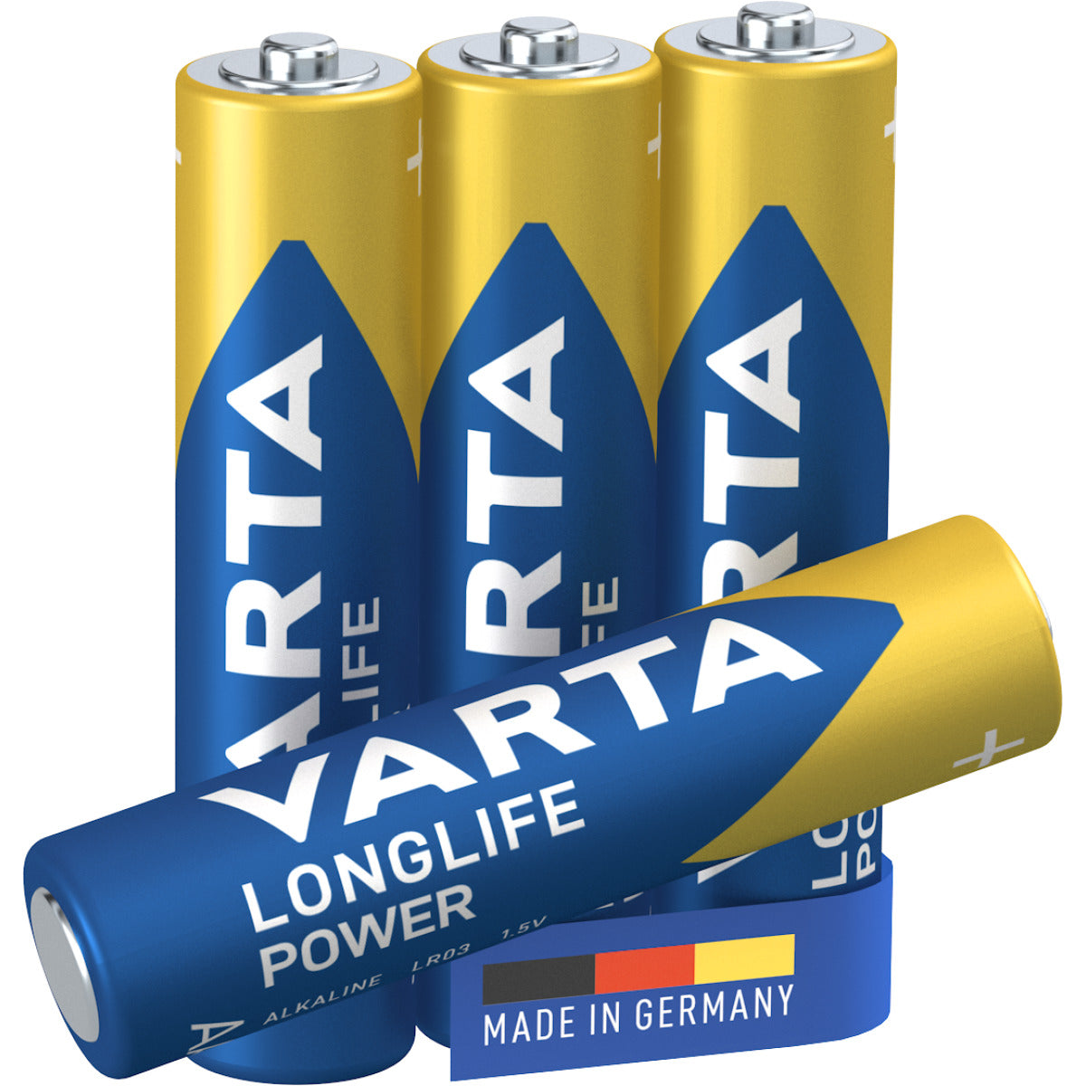 4 Piles Varta Longlife Power AAA