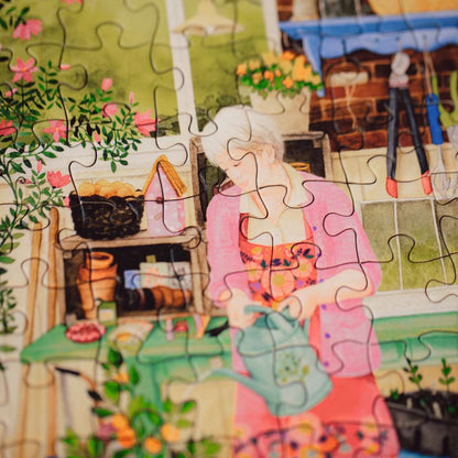 Puzzle 100 pièces - Jardinage