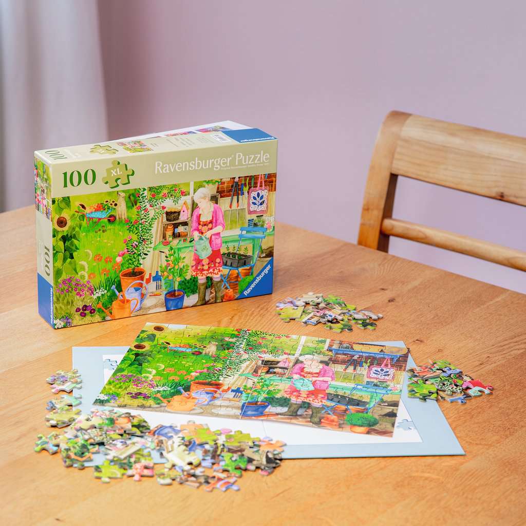 Puzzle 100 pièces - Jardinage