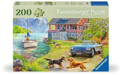 Puzzle 200 pièces - Summer lake house