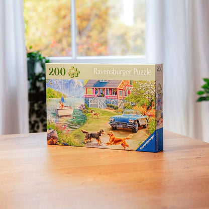 Puzzle 200 pièces - Summer lake house