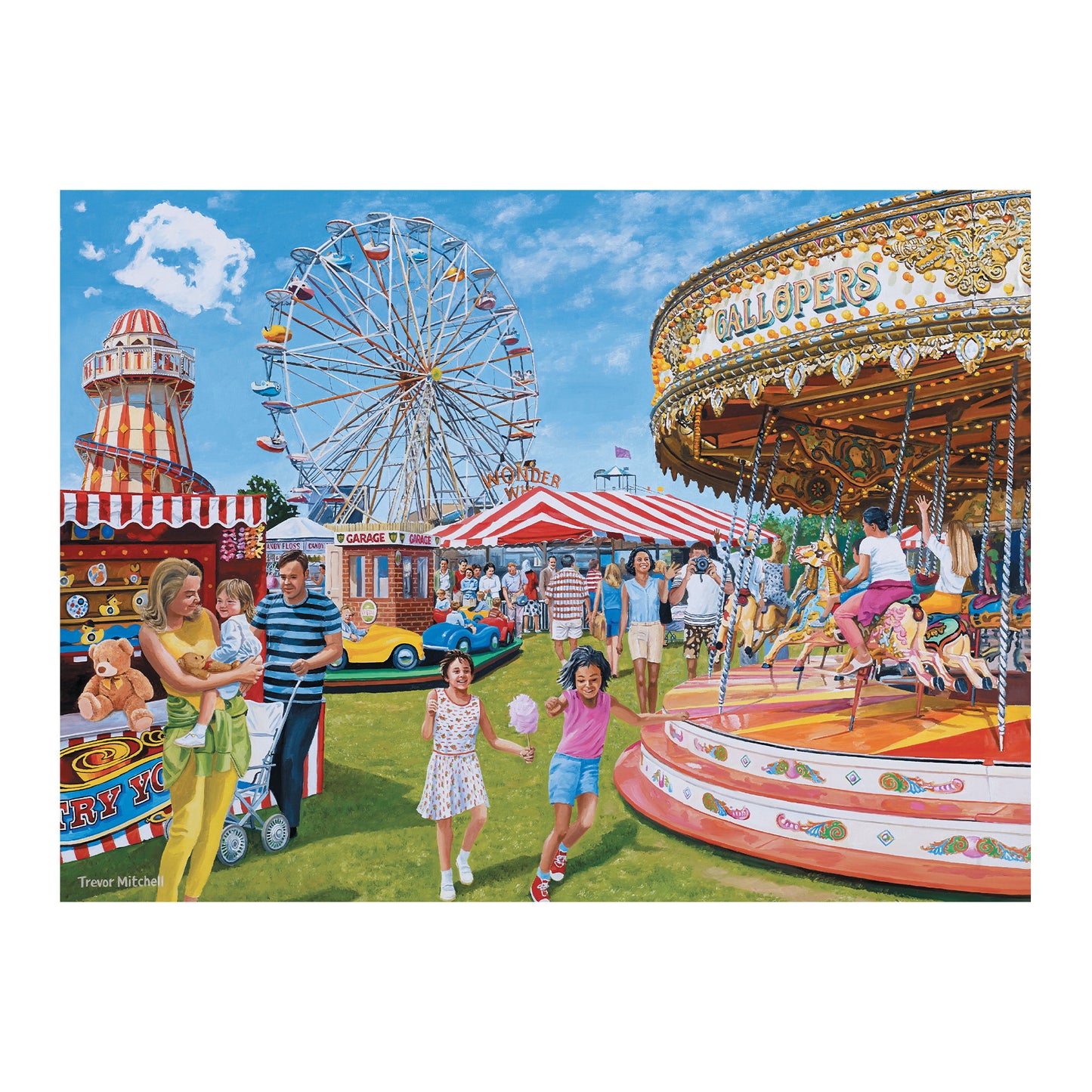 Puzzle 35 pièces - Parc d'attraction