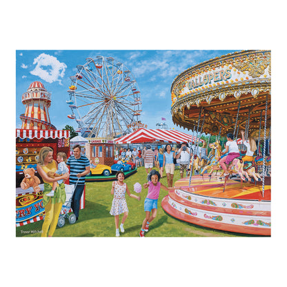 Puzzle 35 pièces - Parc d'attraction
