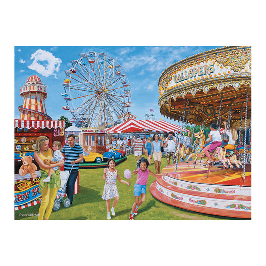 Puzzle 35 pièces - Parc d'attraction