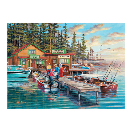 Puzzle 63 pièces - Lakeside Vacation