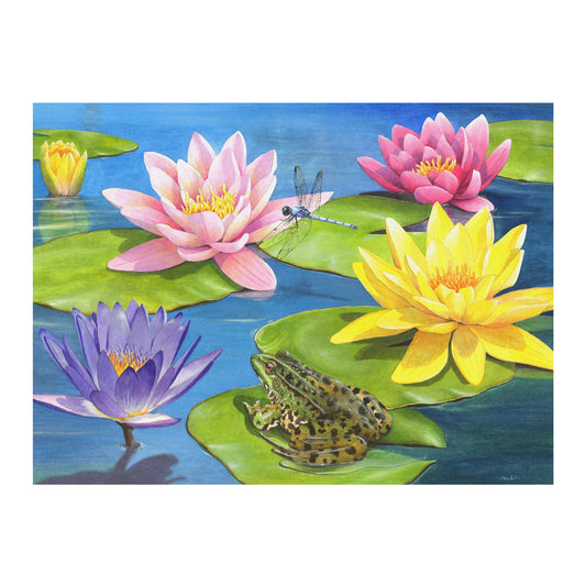 Puzzle 13 pièces - Lily Pond