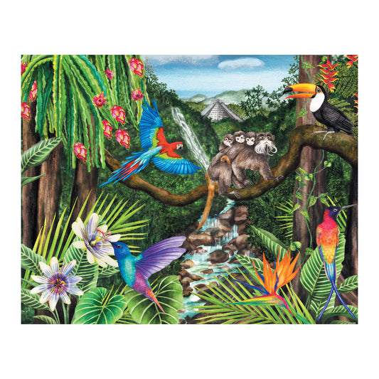 Puzzle 100 pièces - Jungle Life