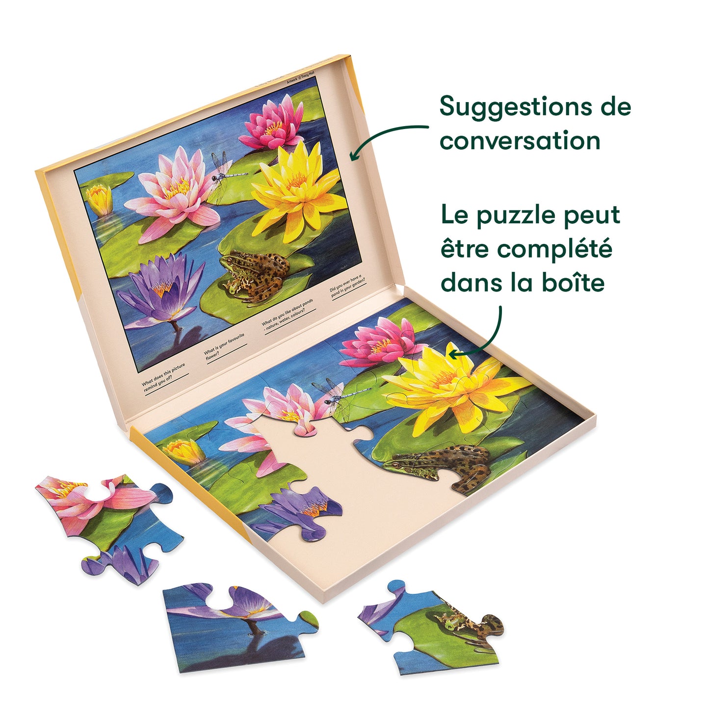 Puzzle 13 pièces - Lily Pond
