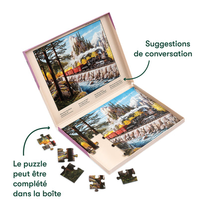Puzzle 35 pièces - Steam Train