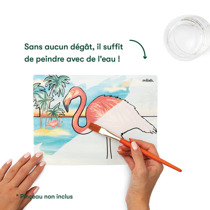 Peinture à l'eau - Magnifiques oiseaux