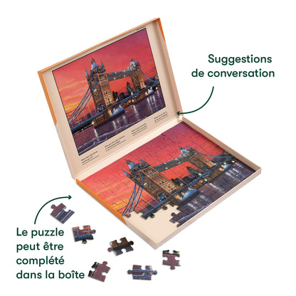 Puzzle 63 pièces - City Dusk