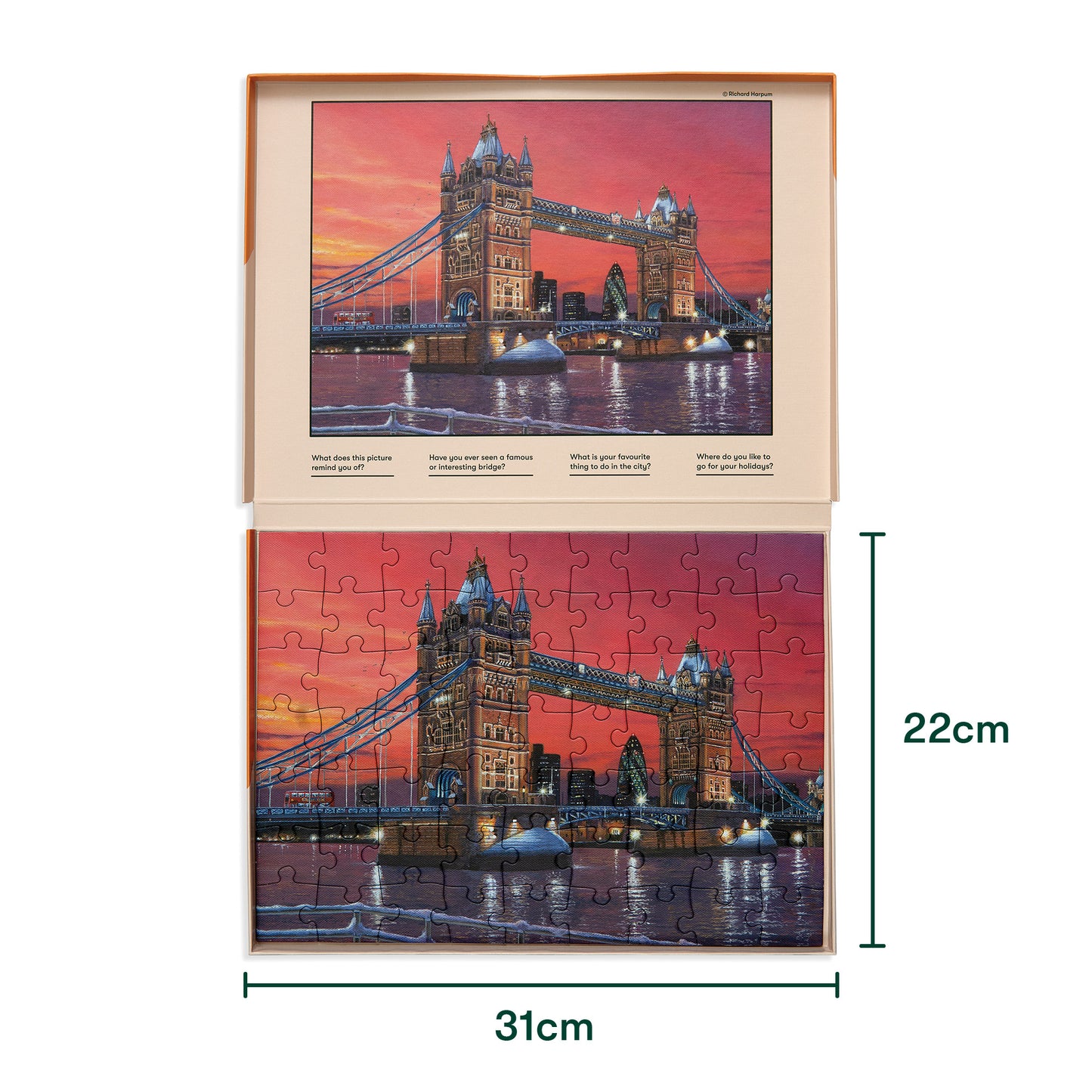 Puzzle 63 pièces - City Dusk