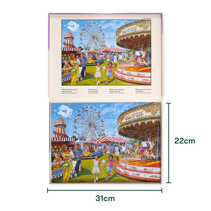 Puzzle 35 pièces - Parc d'attraction