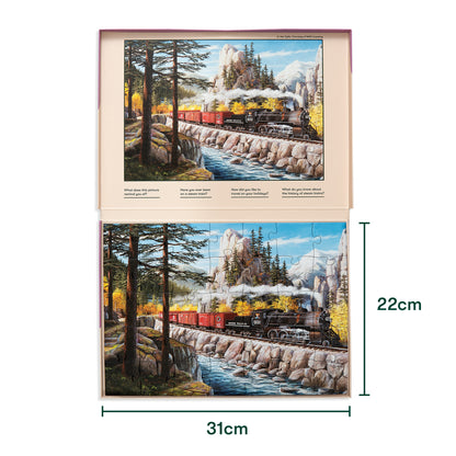 Puzzle 35 pièces - Steam Train