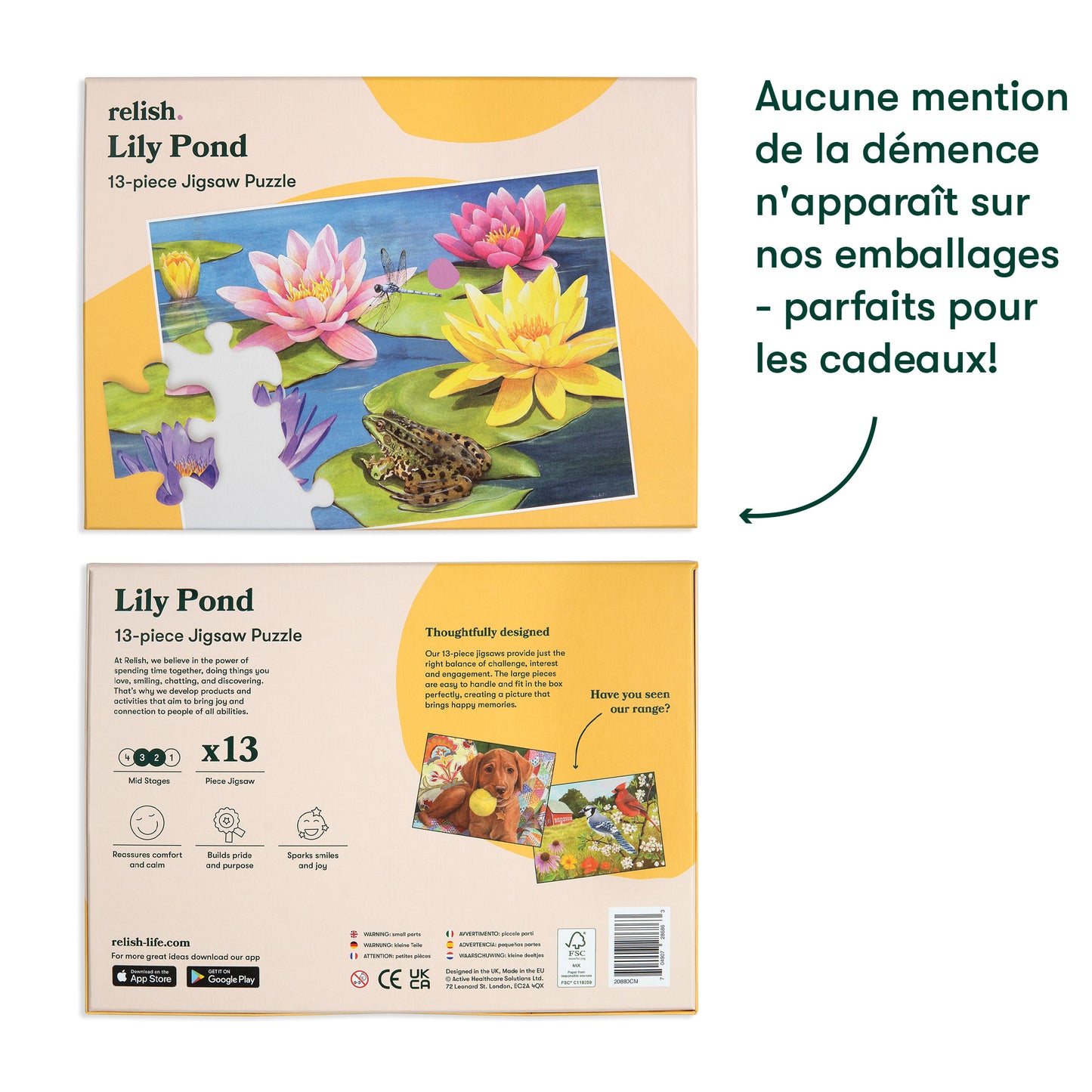 Puzzle 13 pièces - Lily Pond