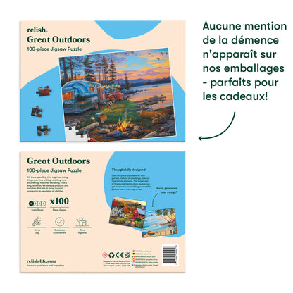 Puzzle 100 pièces - Great Outdoors