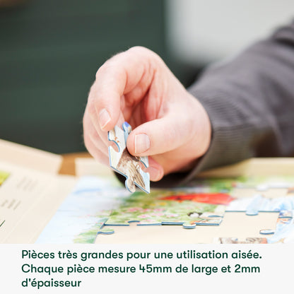 Puzzle 35 pièces - Parc d'attraction