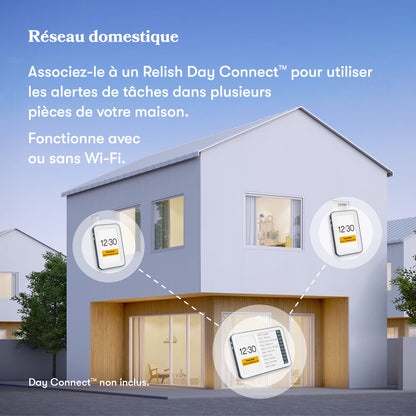 Day Hub - Horloge avec alertes de tâches