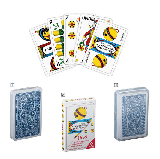 Jeu de carte OPTI - Jass Allemand