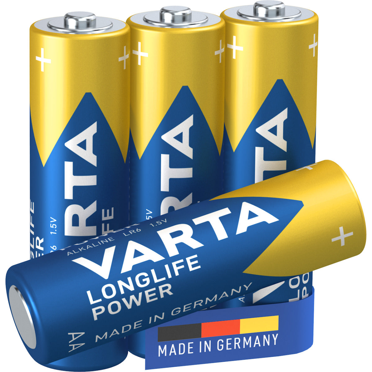 4 Piles Varta Longlife Power AA
