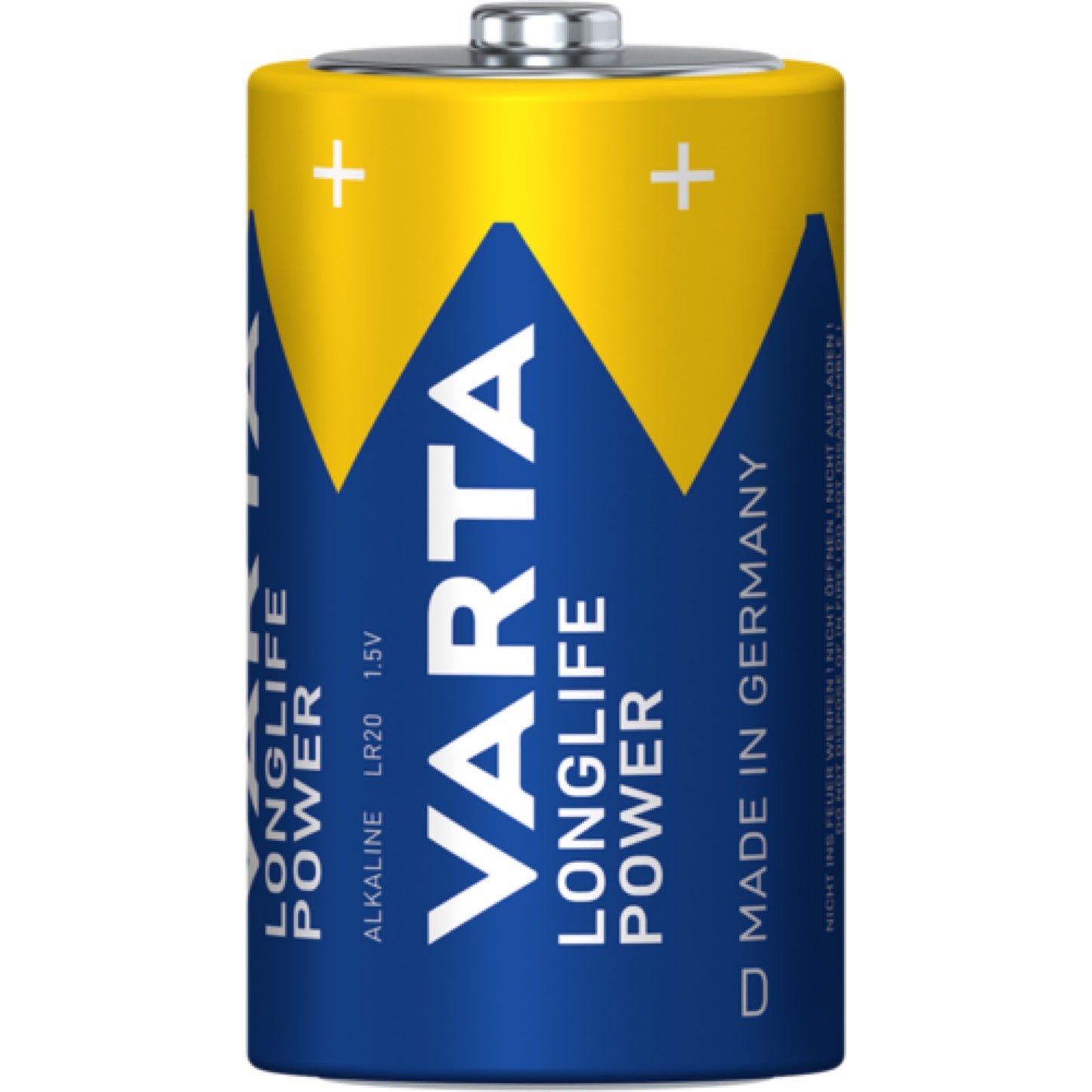 2 Piles Varta Longlife Power D