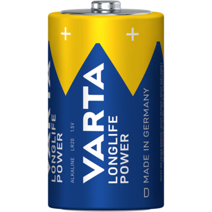 2 Piles Varta Longlife Power D