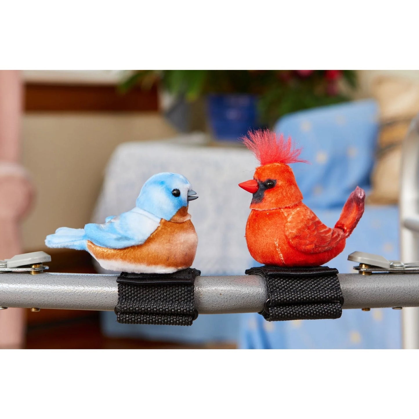 Oiseau Interactif pour personne âgée - Bleu