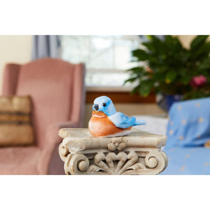 Oiseau Interactif pour personne âgée - Bleu