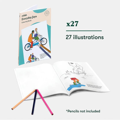 Livre de coloriage - Joies quotidiennes